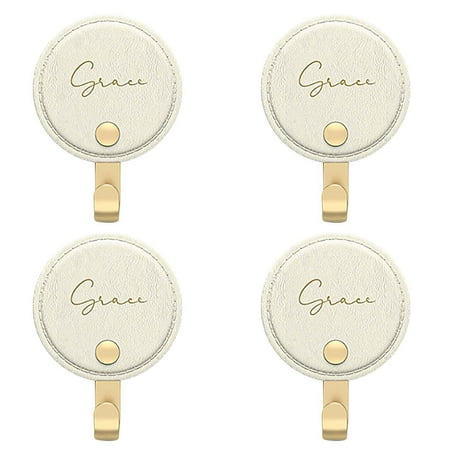GiliGiliso Innovative Leather Pattern Hook With No Punching And Strong Adhesive Hook 4pc
GiliGiliso Innovative Leather Pattern Hook With No Punching And Strong Adhesive Hook 4pc