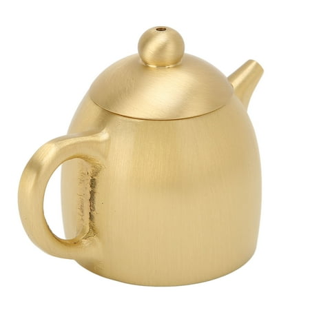 TeapotModel DesktopOrnament Portable Compact Size Brass SmallTeapot Retro For Office For Study
TeapotModel DesktopOrnament Portable Compact Size Brass SmallTeapot Retro For Office For Study