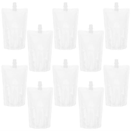 50pcs Transparent Beverage Flasks Standing Liquor Pouch Portable Plastic Drinks Bag (380ml)
50pcs Transparent Beverage Flasks Standing Liquor Pouch Portable Plastic Drinks Bag (380ml)