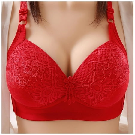 Sports Bras for Women Breathable Comfort without Steel Ring Lace Push Up Three Rows of Buckle Underwear Women
Sports Bras for Women Breathable Comfort without Steel Ring Lace Push Up Three Rows of Buckle Underwear Women