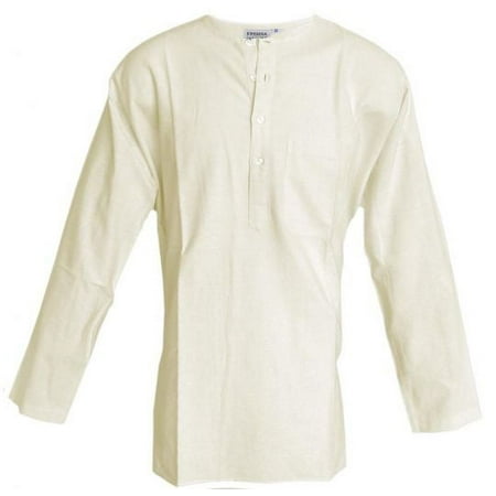 Krishna Bengali Kurta Cream long Sleeve (BKCL) Various sizes