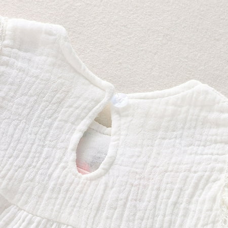 kpoplk Dresses For Girls Dress Princess Flower Embroidery Girl Baby Kid Clothes Sleeveless Girls Dresses For Baby Girls(White)
kpoplk Dresses For Girls Dress Princess Flower Embroidery Girl Baby Kid Clothes Sleeveless Girls Dresses For Baby Girls(White)
