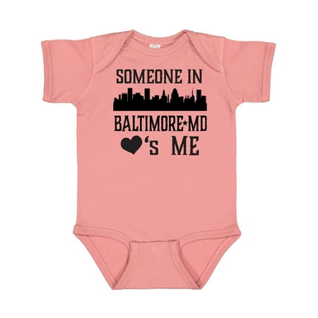 Inktastic Baltimore Maryland Someone Loves Me Skyline Gift Baby Boy or Baby Girl Bodysuit
Inktastic Baltimore Maryland Someone Loves Me Skyline Gift Baby Boy or Baby Girl Bodysuit