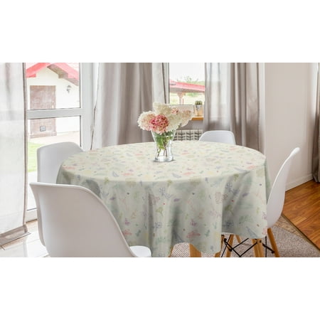 Botanical Round Tablecloth Herbs Leaves and Flowers Colorful Outline Sketch Botany Floral Print Circle Table Cloth Cover for Dining Room Kitchen Decor 60 Eggshell and Multicolor by Ambesonne
Botanical Round Tablecloth Herbs Leaves and Flowers Colorful Outline Sketch Botany Floral Print Circle Table Cloth Cover for Dining Room Kitchen Decor 60 Eggshell and Multicolor by Ambesonne