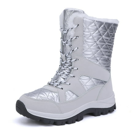 Women Snow Boots Winter Shoes with Fur Lined Warm Waterproof Insulated Lace Up Anti Slip Warm Mid Calf for Lady Girl
Women Snow Boots Winter Shoes with Fur Lined Warm Waterproof Insulated Lace Up Anti Slip Warm Mid Calf for Lady Girl