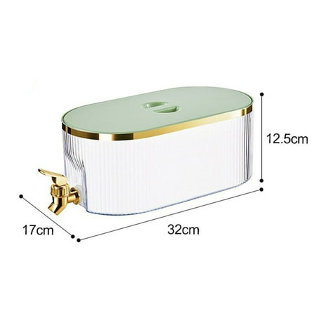 ALSLIAO Cold Kettle with Faucet 5.3L Juice Water Pitcher Home Beverage Dispenser
ALSLIAO Cold Kettle with Faucet 5.3L Juice Water Pitcher Home Beverage Dispenser