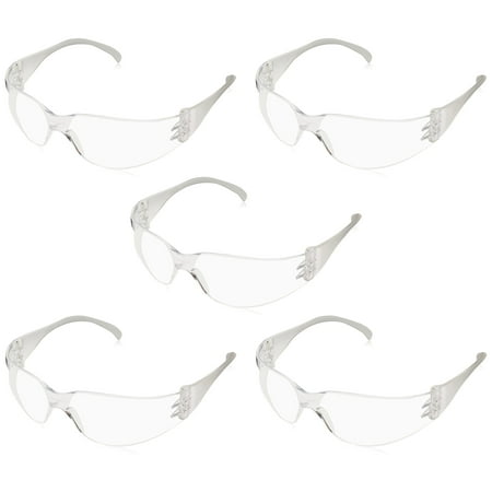 5 Pack Polycarbonate ANSI Z87.1 Safety Glasses with Clear Lens - Wrap Around One-Piece Design
5 Pack Polycarbonate ANSI Z87.1 Safety Glasses with Clear Lens - Wrap Around One-Piece Design