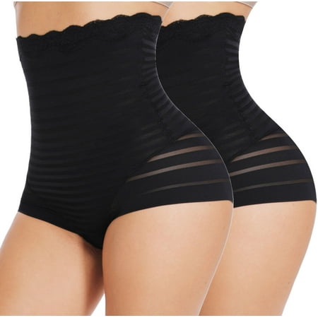 Vaslanda 2 packs Invisible High Waisted Tummy Control Lace Underwear for Women Butt Lifter Effect
Vaslanda 2 packs Invisible High Waisted Tummy Control Lace Underwear for Women Butt Lifter Effect