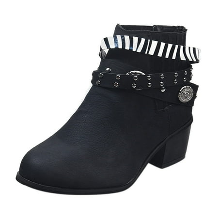 Women Boots Womens Winter Boots Women s Vintage Up Short Boots Midheel Boots Shoes Cowboy Boots Modern Western Cowboy Distressed Boot Black
Women Boots Womens Winter Boots Women s Vintage Up Short Boots Midheel Boots Shoes Cowboy Boots Modern Western Cowboy Distressed Boot Black