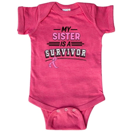 Inktastic My Sister is a Survivor Breast Cancer Awareness Gift Baby Boy or Baby Girl Bodysuit
Inktastic My Sister is a Survivor Breast Cancer Awareness Gift Baby Boy or Baby Girl Bodysuit