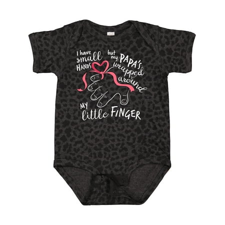 Inktastic I Have Small Hands but My Papas Wrapped Around My Little Finger Gift Baby Boy or Baby Girl Bodysuit
Inktastic I Have Small Hands but My Papas Wrapped Around My Little Finger Gift Baby Boy or Baby Girl Bodysuit