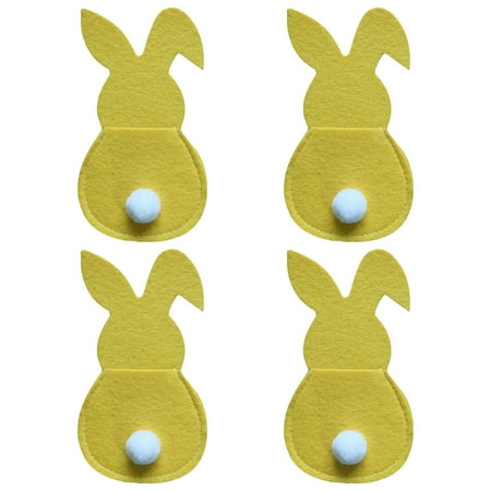 Uorcsa of 4 Bunny Premium Kitchen Set Flatware Holders Easter Bunny Cutlery Bag Rabbit Cutlery Set With
Uorcsa of 4 Bunny Premium Kitchen Set Flatware Holders Easter Bunny Cutlery Bag Rabbit Cutlery Set With