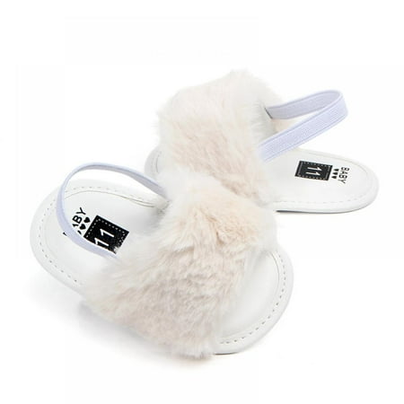 First Walkers Summer Fashion Baby Girls Cute Princess Shoes Open Toe Casual Sandals Plush Fleece Indoor or Outdoor Slippers
First Walkers Summer Fashion Baby Girls Cute Princess Shoes Open Toe Casual Sandals Plush Fleece Indoor or Outdoor Slippers