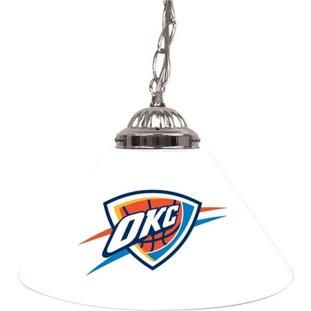 NBA Oklahoma City Thunder Single Shade Bar Lamp 14 inch