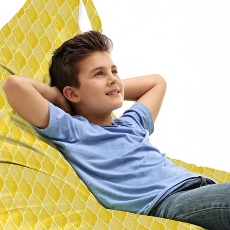 Yellow Lounger Chair Bag Moroccan Trellis Pattern in Yellow Tones Vintage Eastern Pattern High Capacity Storage with Handle Container Lounger Size Mustard Yellow White by Ambesonne
Yellow Lounger Chair Bag Moroccan Trellis Pattern in Yellow Tones Vintage Eastern Pattern High Capacity Storage with Handle Container Lounger Size Mustard Yellow White by Ambesonne
