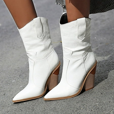 Fidelma Women s Boots Wedges Pointed Toe Comfortable Embroidered Western Rodeo Cowboy Boots White 35
Fidelma Women s Boots Wedges Pointed Toe Comfortable Embroidered Western Rodeo Cowboy Boots White 35