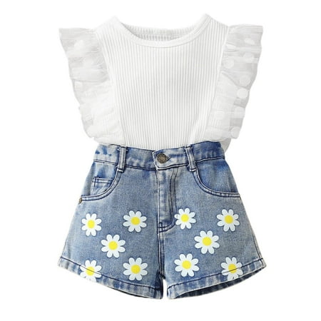 Baby Girl Outfits Summer Sleeveless Floral Prints Tops and Shorts 2Pcs Skin Friendly Sports Toddler Girl Clothes
Baby Girl Outfits Summer Sleeveless Floral Prints Tops and Shorts 2Pcs Skin Friendly Sports Toddler Girl Clothes