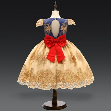 nsendm Formal Party Lace Clothes Dress Girls Flowers Kids Toddler Tulle Princess Baby Girls Dress&Skirt Vintage Dress for Girls Dress Gold 5-6 Years
nsendm Formal Party Lace Clothes Dress Girls Flowers Kids Toddler Tulle Princess Baby Girls Dress&Skirt Vintage Dress for Girls Dress Gold 5-6 Years