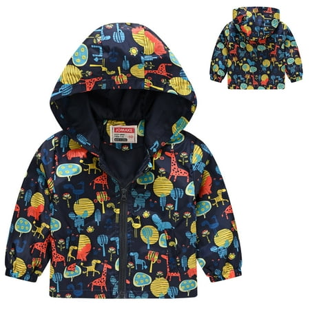 ZHUASHUM Boys Girls Casual Printing Cartoon Hooded Outerwear Zipper Long Sleeve Windproof Kid Coats
ZHUASHUM Boys Girls Casual Printing Cartoon Hooded Outerwear Zipper Long Sleeve Windproof Kid Coats