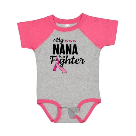 Inktastic Breast Cancer Awareness My Nana is a Fighter Gift Baby Boy or Baby Girl Bodysuit
Inktastic Breast Cancer Awareness My Nana is a Fighter Gift Baby Boy or Baby Girl Bodysuit