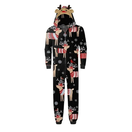 NARABB Parent-child Warm Christmas Set Printed Home Wear Hoodid Pajamas Dads Jumpsuit
NARABB Parent-child Warm Christmas Set Printed Home Wear Hoodid Pajamas Dads Jumpsuit
