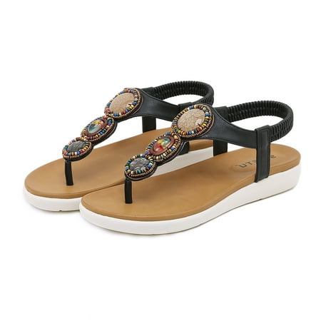 Cathalem Thong Sandals for Women Summer Fashion Women Rhinestones Casual Open Toe Wedges Soft Bottom Size 13 Womens Sandals Shoes Black 7
Cathalem Thong Sandals for Women Summer Fashion Women Rhinestones Casual Open Toe Wedges Soft Bottom Size 13 Womens Sandals Shoes Black 7