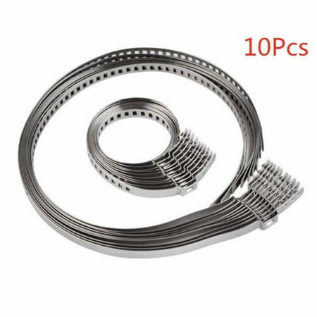 Fancy Stainless Steel Universal Adjustable AXLE CV Joint Boot Crimp Clamp Kit 24pcs(5pcs Small+ 5pcs Large) Silver
Fancy Stainless Steel Universal Adjustable AXLE CV Joint Boot Crimp Clamp Kit 24pcs(5pcs Small+ 5pcs Large) Silver