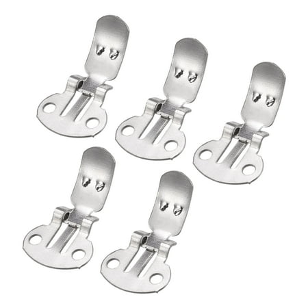 

Uxcell 24.5mm x 14mm Iron Blank Shoe Clips for DIY Crafts Silver Tone 20 Pack