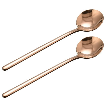 2 Pcs/Set Coffee Scoop 304 Stainless Steel Coffee Spoon with Long Handle Dessert Tea Spoon Set Accessories Gold S
2 Pcs/Set Coffee Scoop 304 Stainless Steel Coffee Spoon with Long Handle Dessert Tea Spoon Set Accessories Gold S