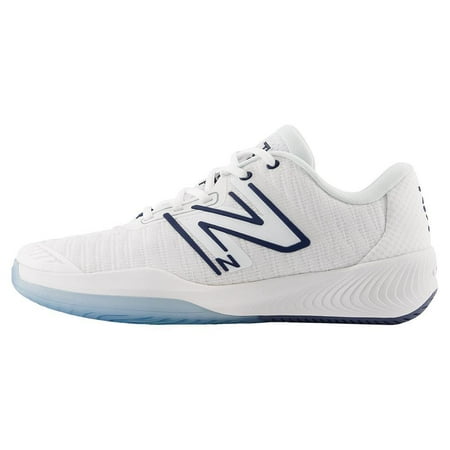 New Balance Men`s Fuel Cell 996v5 D Width Tennis Shoes White and Navy ( 13 )