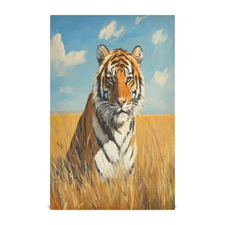 Kitchen Towel 28x18 Inches x4,Plate Towel Decorative Towel Napkin Tea Towel Tea Towels For Kitchen Dish Cloths & Dish Towels Grassland Beautiful Tiger 
Kitchen Towel 28x18 Inches x4,Plate Towel Decorative Towel Napkin Tea Towel Tea Towels For Kitchen Dish Cloths & Dish Towels Grassland Beautiful Tiger