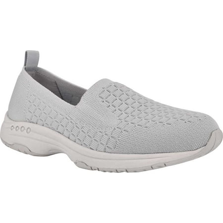 Women s Easy Spirit Tech2 Slip On Sneaker Fog/Fog Recycled Knit 7 W