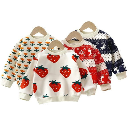 KYAIGUO Baby Toddler Cartoon Sweatshirts Tee for Boys Girls Crewneck Sport Tops Infant Kids Causal Pullover Long Sleeve Blouse 9M-12T
KYAIGUO Baby Toddler Cartoon Sweatshirts Tee for Boys Girls Crewneck Sport Tops Infant Kids Causal Pullover Long Sleeve Blouse 9M-12T