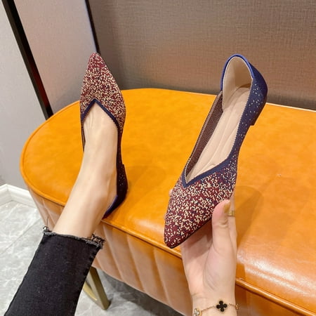 Women‘s Pointed Toe Knitted Ballet Flats Fashionable & Versatile Shoes Women‘s Footwear
Women‘s Pointed Toe Knitted Ballet Flats Fashionable & Versatile Shoes Women‘s Footwear