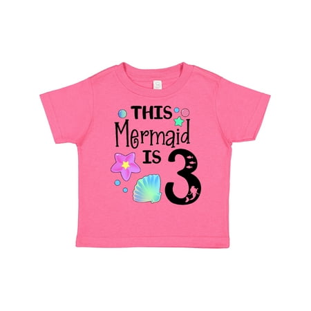 Inktastic This Mermaid is 3 Watercolor Seashells Bubble and Stars Gift Toddler Boy or Toddler Girl T-Shirt
Inktastic This Mermaid is 3 Watercolor Seashells Bubble and Stars Gift Toddler Boy or Toddler Girl T-Shirt