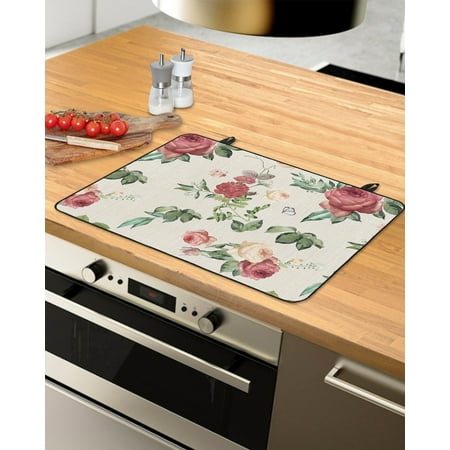 Red Spring Floral Stove Top Covers for Electric Stove Heat Insulation Fireproof Glass Cooktop Cover Counter Top Glass Stove Cover for Prevent Scratches 31 x24 Summer Botanical Flowers Farmhouse
Red Spring Floral Stove Top Covers for Electric Stove Heat Insulation Fireproof Glass Cooktop Cover Counter Top Glass Stove Cover for Prevent Scratches 31 x24 Summer Botanical Flowers Farmhouse