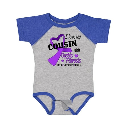 Inktastic I Love My Cousin with Cystic Fibrosis Hope Support Cure Gift Baby Boy or Baby Girl Bodysuit
Inktastic I Love My Cousin with Cystic Fibrosis Hope Support Cure Gift Baby Boy or Baby Girl Bodysuit