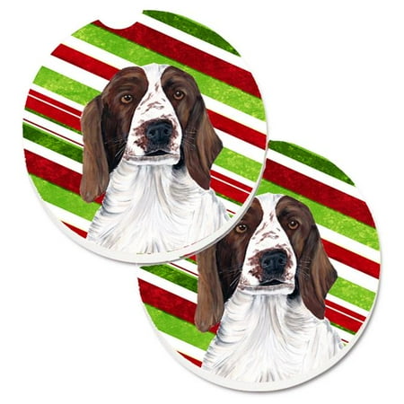 Welsh Springer Spaniel Candy Cane Holiday Christmas Set of 2 Cup Holder Car Coaster
Welsh Springer Spaniel Candy Cane Holiday Christmas Set of 2 Cup Holder Car Coaster