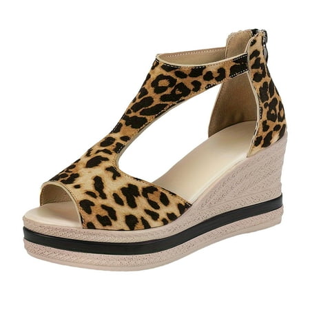 Women Summer Retro Pure Colour Thick Bottom High Heel Zipper Large Size Slope Heel Sandals
Women Summer Retro Pure Colour Thick Bottom High Heel Zipper Large Size Slope Heel Sandals