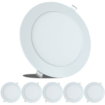 LeisureLED 5 Pack RV Boat Recessed Ceiling Light 720 Lumen Super Slim LED Panel Light DC 12V 5.75 9W Full Aluminum Downlights
LeisureLED 5 Pack RV Boat Recessed Ceiling Light 720 Lumen Super Slim LED Panel Light DC 12V 5.75 9W Full Aluminum Downlights