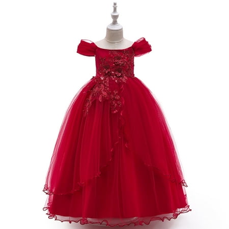 QISIWOLE Toddler Girls Temperament Minimalistic Bowknot Embroidered Flower Net Yarn Birthday Party Gown Dresses summer savings
QISIWOLE Toddler Girls Temperament Minimalistic Bowknot Embroidered Flower Net Yarn Birthday Party Gown Dresses summer savings