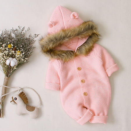 Journey Baby Bear Winter Full Outfit Warm knitted Hoodies Single Breasted Body Suit for Boys Girls(Pink 90)
Journey Baby Bear Winter Full Outfit Warm knitted Hoodies Single Breasted Body Suit for Boys Girls(Pink 90)