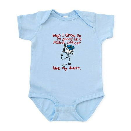 CafePress - Police Officer Like My Aunt 1 Infant Bodysuit - Baby Light Bodysuit Size Newborn - 24 Months
CafePress - Police Officer Like My Aunt 1 Infant Bodysuit - Baby Light Bodysuit Size Newborn - 24 Months