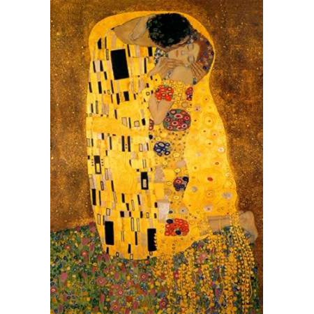 The Kiss - detail 1 Canvas Art - Gustav Klimt (20 x 28)