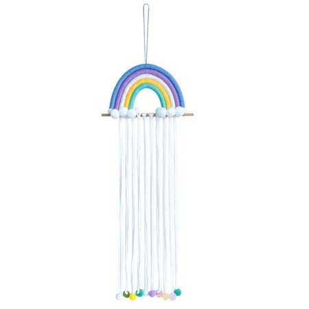 Final Clearance! Exquisite Tassel Wind Chimes Hanging Hair Bow Holder Hand-Woven Cotton Rope for Kids Girls Room Hair Bows Holder
Final Clearance! Exquisite Tassel Wind Chimes Hanging Hair Bow Holder Hand-Woven Cotton Rope for Kids Girls Room Hair Bows Holder