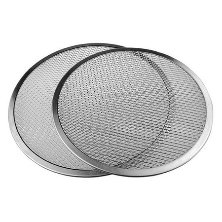 2 Pcs Pizza Pan Net Pizza Baking Pan Net Thick Aluminum Pizza Pan Thicken Pizza Baking Net for Home Shop (Silver 11 Inches)
2 Pcs Pizza Pan Net Pizza Baking Pan Net Thick Aluminum Pizza Pan Thicken Pizza Baking Net for Home Shop (Silver 11 Inches)