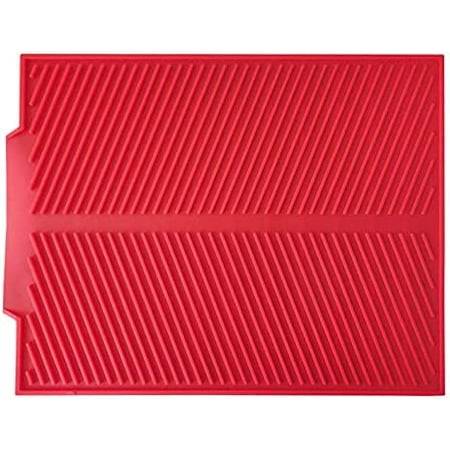 Silicone Dish Drainer Large Sink Drying Table for Kitchen Mat Dish Drainer for Tableware Silicone Drain Pad (Red big)
Silicone Dish Drainer Large Sink Drying Table for Kitchen Mat Dish Drainer for Tableware Silicone Drain Pad (Red big)