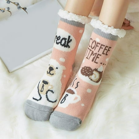 Beechoice Women s Winter Slipper Socks Soft Warm Cozy Fuzzy Fleece-lined Slipper Socks
Beechoice Women s Winter Slipper Socks Soft Warm Cozy Fuzzy Fleece-lined Slipper Socks