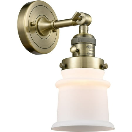 Antique Brass Tone Wall Sconces 7 Wide Steel/Cast Brass/Glass Medium Base 1 Light Fixture
Antique Brass Tone Wall Sconces 7 Wide Steel/Cast Brass/Glass Medium Base 1 Light Fixture