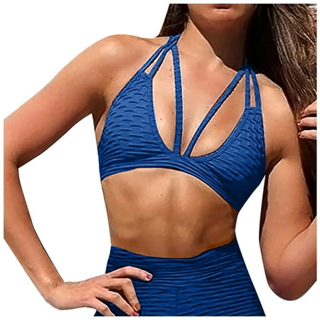 CYMMPU Women Clothing Women s Cropped Tank Sleeveless Round Neck Tank Slim Fit Crop Tops Summer Shirts Cami Solid Yoga Sexy Bustier Blue
CYMMPU Women Clothing Women s Cropped Tank Sleeveless Round Neck Tank Slim Fit Crop Tops Summer Shirts Cami Solid Yoga Sexy Bustier Blue